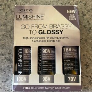 Joico LumiShine Blue Violet Hair Color Trio